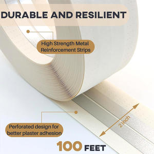 Papier pour cloison sèche Coin métallique pour coins intérieurs et extérieurs <span class=keywords><strong>Angle</strong></span> d'<span class=keywords><strong>angle</strong></span> Ruban malléable - Product Image 6