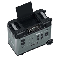 Centrale Électrique Haute Capacité MPPT pour Voiture, AC/DC, Usage Domestique, 4000W, 5120Wh, 51.2V, 100Ah, Compatible P5000 P5000 Pro