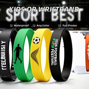 Bracelet en silicone personnalisé à faire soi-même, bracelet en caoutchouc rempli de couleur pour le sport - Product Image 2
