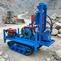 Machine de forage de puits diesel pour puits d'eau ruraux avec moteur durable et service sur site pratique