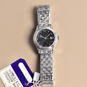 Montre de luxe haut de gamme avec mouvement mécanique automatique, fenêtre de calendrier, cadran à motif solaire, étanche pour usage quotidien, Longines. - Product Image 1