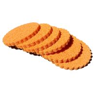 Mousse de caoutchouc naturel à cellules ouvertes haute densité, haute résistance et flexibilité, dureté Shore 35, avec service de découpe