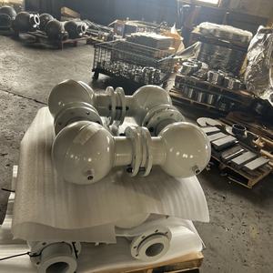 Vanne de décharge de réservoir en acier inoxydable pour machines de fonderie, fabrication de tôles, estampage et soudage, avec coude sphérique - Product Image 5