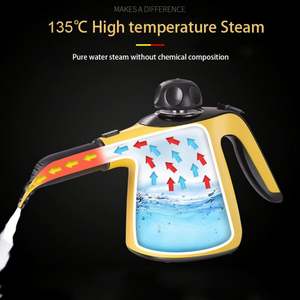 Limpiadores de vapor portátiles Máquina de limpieza multifuncional de mano Temperatura Vapor de alta presión Alfombra Sofá Limpiador de vapor - Product Image 2