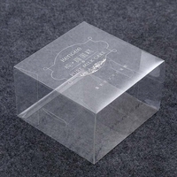 Boîte d'emballage en PVC transparente avec logo personnalisé pour pinceaux de maquillage cosmétique, boîtes d'emballage en plastique pour brosses à cheveux en gros