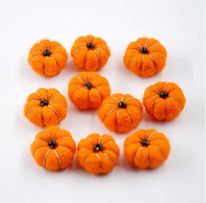Fatti a mano Pom Poms Caduta Sfera Del Mestiere Ghirlanda Baby Shower Festa di Compleanno Decorazione di Feltro di <span class=keywords><strong>Lana</strong></span> di Zucca - Product Image 1