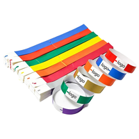 Bracelet en Tyvek thermique imprimable personnalisé, bracelet en papier imperméable pour festival, fête, promotion d'événements