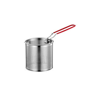 Friteuse électrique en acier inoxydable Bambus, friteuse à frites, filtre à huile, passoire, cuillère pour fondue épicée - Product Image 5