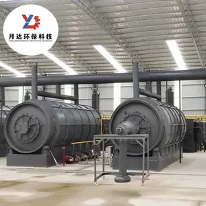 High efficiency waste pc bottle plastic pyrolysis recycling to oil machine pyrolysis plant