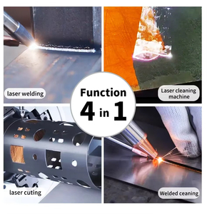 Nouvelle machine de soudage au laser à fibre portable de 1500 W, refroidissement par eau, soudage de l'acier, de l'aluminium et des métaux, facile à utiliser - Product Image 2