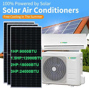 Prix d'usine AC/DC 18000 <span class=keywords><strong>btu</strong></span> 24000btu Climatiseur solaire vert Climatiseur hybride AC Dc avec panneaux solaires - Product Image 2