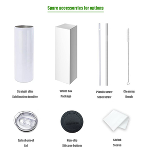 Mỹ Kho Bán Buôn 20 Oz 30 Oz Thé<span class=keywords><strong>p</strong></span> Không Gỉ Cách Điện Thăng Hoa Khoảng Trống Thẳng Skinny Cốc Cốc Cho Tùy Chỉnh In Ấn - Product Image 3