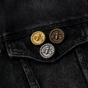 Sanko Biểu Tượng Tùy Chỉnh Kim Loại Jeans Nút Và Đinh Tán Brass Denim Nút Cho Quần Áo - Product Image 3