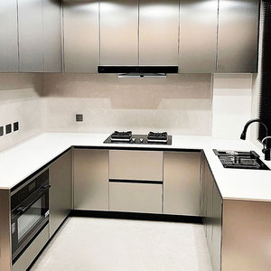 Panneau surélevé peint moka style usage-kitchens-craigslist Armoire de cuisine pour four <span class=keywords><strong>mural</strong></span> et <span class=keywords><strong>micro</strong></span>-ondes RTA Factory Direct - Product Image 4