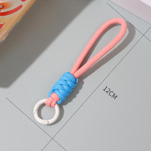 Cordón corto de poliéster ajustable para teléfono móvil, venta al por mayor, prevención de pérdidas, correa de muñeca, <span class=keywords><strong>cuerda</strong></span> para llave, accesorio de mano para teléfono - Product Image 4