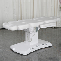 Mobilier de salon de beauté de luxe Cosmétique électrique 1 2 3 4 moteurs Tables et lits de massage Lit facial Spa noir rose