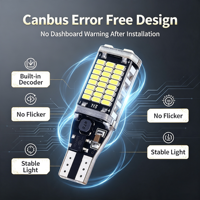 Ampoule LED de recul pour voiture T15-4014-60SMD, 60SMD, 6000K, blanc, sans erreur Canbus, T15 921 W16W, lampe de recul automatique