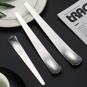 Stainless Steel Square Head <b>Ice</b> <b>Cream</b> <b>Spoon</b> Cake Cheese Dessert <b>Spoon</b> Coffee Stirring <b>Spoon</b> Food Safe Manual Operation - Product Image 5