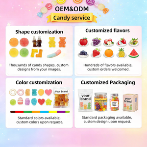 En gros, Bonbons gélifiés en <span class=keywords><strong>corde</strong></span> longue arc-en-ciel, personnalisés, avec mini-granulés croustillants, aux fruits, sucrés et acidulés, mous et moelleux - Product Image 5