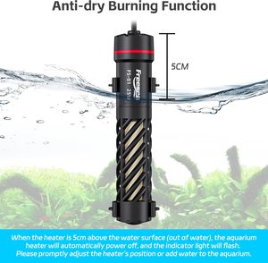 Bestseller 25W/50W/100W kleine aquariumverwarmer voor tropische vissen, geschikt voor koud weer, met overtemperatuurbeveiliging - Product Image 3