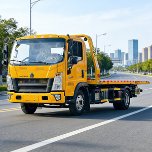 <span class=keywords><strong>Camion</strong></span> de dépannage routier diesel 3 tonnes à transmission manuelle, véhicule de déblaiement de blocages routiers, <span class=keywords><strong>camion</strong></span> de remorquage à plateforme coulissante hydraulique - Product Image 1