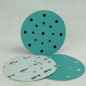 Good Quality 6 Inch Grit 240 Abrasive <strong>Hook</strong> <strong>and</strong> <strong>Loop</strong> Sanding Paper Disc Customized for Automobile Industry - Product Image 3