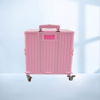 Chariots de plage pliables portables en plastique pour bagages et camping