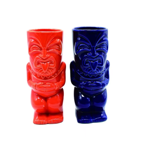 Wholesale Custom Logo <strong>Tiki</strong> Cocktail Ceramic Mugs Unique Designs Hawaii <strong>TIKI</strong> Mug Shot Glass Porcelain Coffee <strong>Bar</strong> <strong>Accessory</strong> - Product Image 5
