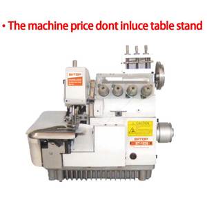 Nouvelle machine à coudre industrielle à point surjet, à plat, à alimentation automatique, à une aiguille, haute vitesse, avec composants à engrenages intégrés - Product Image 2