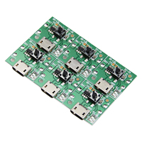 Carte de contrôle pour ventilateur de bureau USB, assemblage de PCB pour ventilateur de table, pour petits appareils de refroidissement, fournisseur de fabrication OEM personnalisée de PCBA SMT