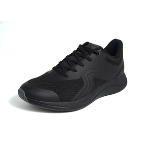 <span class=keywords><strong>Zapatillas</strong></span> Deportivas de Hombre para Otoño, Transpirables, con Cordones, Parte Superior de Malla, Antideslizantes, Cómodas y Ligeras, Color Negro, para Caminar - Product Image 2