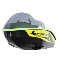 Bateau de karting électrique Rushwave Mini V1 16 kW, vitesse maximale de 50 km/h, embarcation personnelle en matériau ASA, bateau de sport nautique écologique