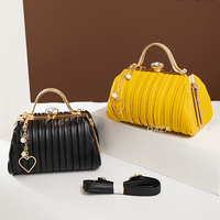 Jiali QAZA Sac de Soirée Dame Diamants Colorés, Sac à Main Femme de Luxe en Cuir, Design Luxueux pour Femmes
