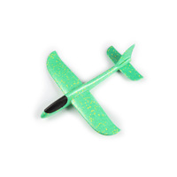 Vente chaude Fidget Toys Lumineux Lancé À La Main Grand Avion Mousse Anti-chute Modèle Pour Enfants Jouet En Gros Jouets Éducatifs