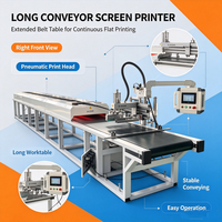 Mesin Sablon Vakum Flatbed untuk Tas Kertas PVC, Tombol Keyboard Silikon, Produk Elektronik