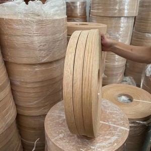 Bán Buôn Gỗ Tự Nhiên Veneer Cạnh Dải Gỗ Sồi Trắng Óc Chó Anh Đào Tếch Tro Cho Đồ Nội Thất Hoàn Thiện - Product Image 3