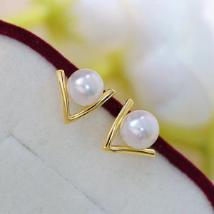 ชุดต่างหูเงินแท้ S925 พร้อมอุปกรณ์ทำต่างหูมุก DIY ขาตั้งแหวนรูปตัววี และต่างหูแฟชั่น รุ่น 9325 ขาตั้งเครื่องประดับ - Product Image 4