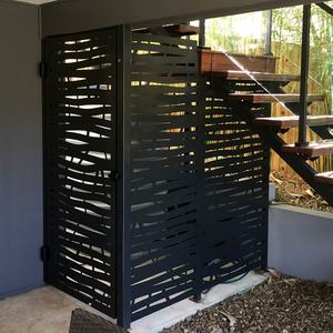 Pantalla Decorativa de Privacidad Perforada de Aluminio Metálico Cortada con Láser para Cubrir Radiadores - Product Image 2