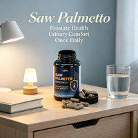Capsules d'extrait de palmier nain, qualité supérieure, à base de plantes pures, pour la santé de la prostate, la croissance des cheveux, la prévention de la chute de cheveux, le soutien immunitaire, OEM