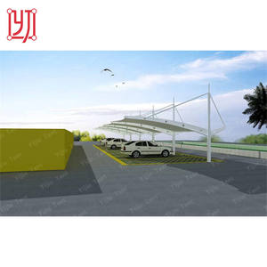 Diseño de Toldo para Estacionamiento de Autos con Estructura de Acero de Yijin, China - Product Image 3