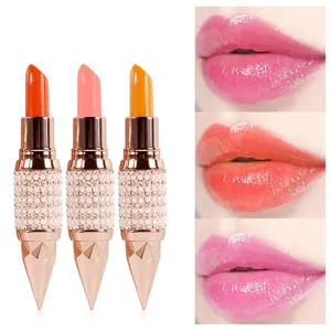 3Type Colorful Lip Balm Color Changing Waterproof Long Lasting Beauty Products For Women Lip Stick Beauty Salon Product Lipstick