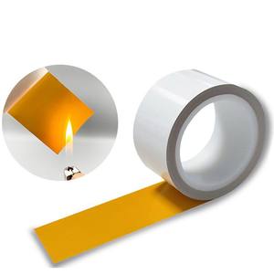 Matériau d'étiquetage en polyimide ignifuge certifié UL, adhésif résistant aux hautes températures pour PCB SMT électronique, feuille en rouleau personnalisée - Product Image 1