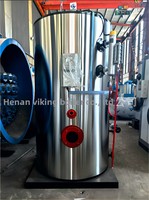 Générateur de vapeur vertical 2,0 T/h pour l'huile, le gaz et le méthanol, source de chauffage et usage industriel