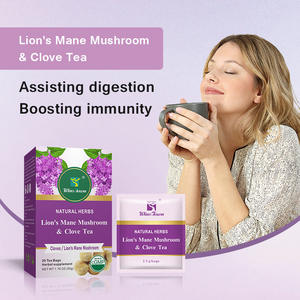 Thé aux champignons Lion's Mane et aux clous <span class=keywords><strong>de</strong></span> <span class=keywords><strong>girofle</strong></span> 2,5g*20 sachets Formule à base <span class=keywords><strong>de</strong></span> plantes naturelles Soulage les troubles digestifs Renforce l'immunité Vente en gros - Product Image 1