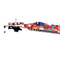 Agent d'expédition professionnel de Chine vers le Royaume-Uni, les États-Unis, le Canada, l'Europe, fret maritime rapide, service porte-à-porte