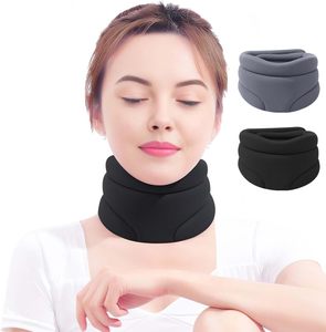 Soutien du cou orthèse cervicale Cervicorrect collier cervical en mousse réglable pour soulager la douleur cervicale avion voyage sieste santé - Product Image 3