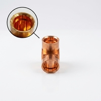 Bloc de refroidissement liquide brasé sous vide en cuivre rouge sur mesure usiné CNC pour système de refroidissement de batterie de véhicule à énergie nouvelle