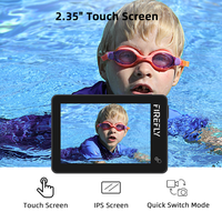 Personalización de fábrica Firefly XS 4K HD 4.0EIS Cámara deportiva con pantalla táctil Captura de video antivibración para carreras de ciclismo