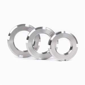 Steeltreks Hardware Befestigungselemente Mutter Edelstahl A2/A4 DIN 1804 Geriffelte Rundmutter M6-M100 für Maschinenwartung - Product Image 5