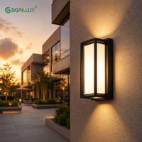 Applique murale LED extérieure du crépuscule à l'aube 30W certifiée ETL 120-277V 5CCT sélectionnable avec cellule photoélectrique